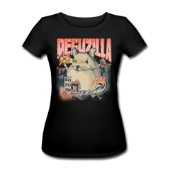 DEGUZILLA | Frauen Bio-T-Shirt - Schwarz