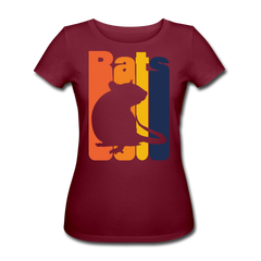 RATS | Frauen Bio-T-Shirt - Burgunderrot