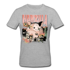 HAMZILLA | Männer Bio-T-Shirt - Grau meliert