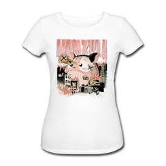 HAMZILLA | Frauen Bio-T-Shirt - Weiß
