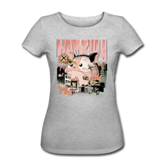 HAMZILLA | Frauen Bio-T-Shirt - Grau meliert