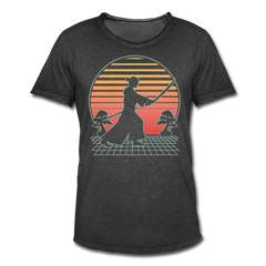 Samurai II | Männer Vintage T-Shirt - Vintage Schwarz