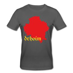 drhoim | Männer Bio-T-Shirt - Anthrazit