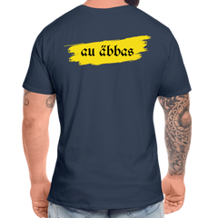 henda schdohd au äbbas | Premium Bio T-Shirt - Navy