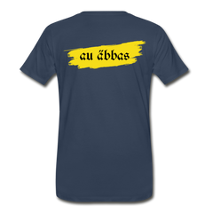 henda schdohd au äbbas | Premium Bio T-Shirt - Navy