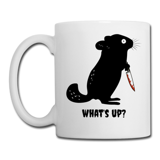 What's up Chinchilla | Tasse - Weiß