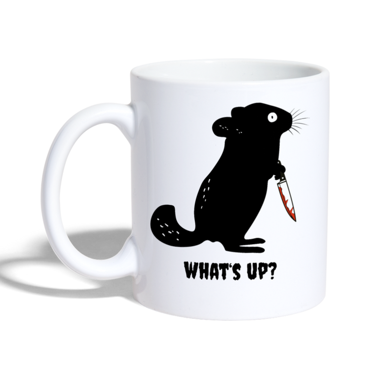 What's up Chinchilla | Tasse - Weiß