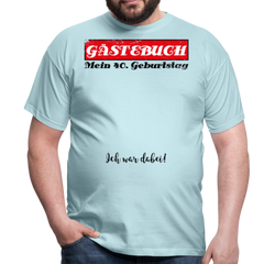 Gästebuch | Männer T-Shirt - Sky