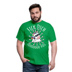 Fick Dich Einhorn | Männer T-Shirt - Kelly Green