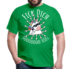 Fick Dich Einhorn | Männer T-Shirt - Kelly Green