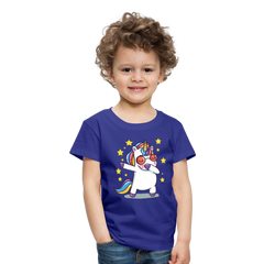 Dab Einhorn | Kinder Premium T-Shirt - Königsblau