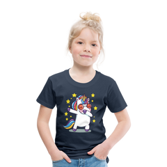 Dab Einhorn | Kinder Premium T-Shirt - Navy