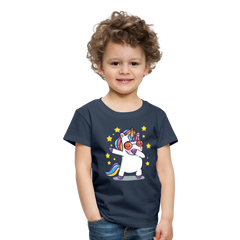Dab Einhorn | Kinder Premium T-Shirt - Navy
