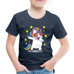 Dab Einhorn | Kinder Premium T-Shirt - Navy