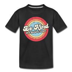 Be Kind Anti-Bullying League | Kinder Premium Bio T-Shirt - Schwarz