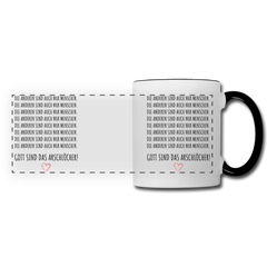 Die anderen sind auch nur Menschen - Weiß/Schwarz