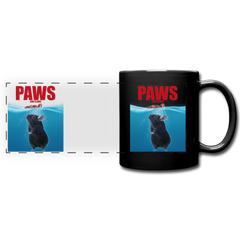 Paws Chinchilla | Tasse einfarbig - Schwarz