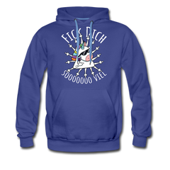 Fick Dich Einhorn | Men’s Premium Hoodie - Königsblau