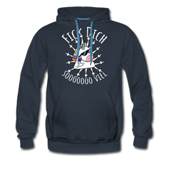 Fick Dich Einhorn | Men’s Premium Hoodie - Navy