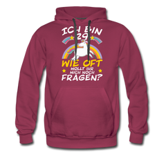 Men’s Premium Hoodie - Bordeaux