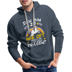 Men’s Premium Hoodie - Jeansblau