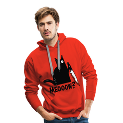 Meow Murder Cat | Men’s Premium Hoodie - Rot