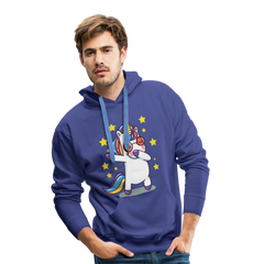 Dab Einhorn | Men’s Premium Hoodie - Königsblau