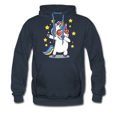 Dab Einhorn | Men’s Premium Hoodie - Navy