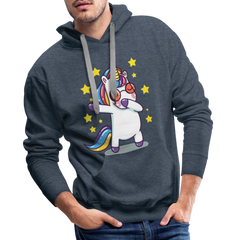 Dab Einhorn | Men’s Premium Hoodie - Jeansblau