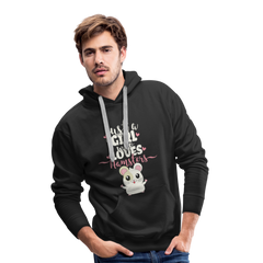 Just A Girl Who Loves Hamsters | Men’s Premium Hoodie - Schwarz