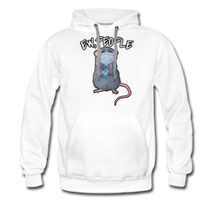 Ew People Ratte | Men’s Premium Hoodie - Weiß