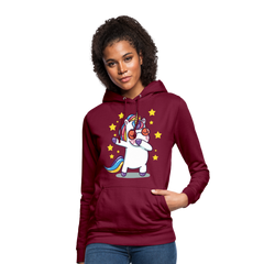 Dab Einhorn | Frauen Hoodie - Bordeaux