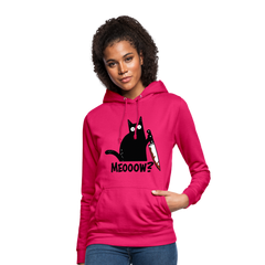 Meow Murder Cat | Frauen Hoodie - dunkles Pink