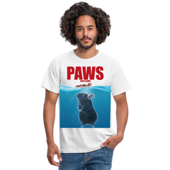 Paws Chinchilla | Männer T-Shirt - Weiß