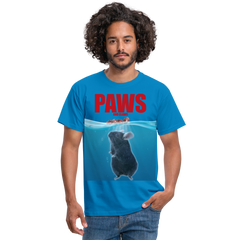 Paws Chinchilla | Männer T-Shirt - Royalblau