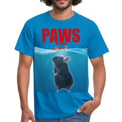 Paws Chinchilla | Männer T-Shirt - Royalblau
