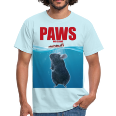 Paws Chinchilla | Männer T-Shirt - Sky