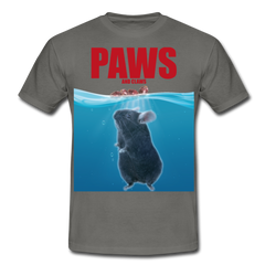 Paws Chinchilla | Männer T-Shirt - Graphit