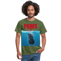 Paws Chinchilla | Männer T-Shirt - Militärgrün