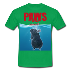 Paws Chinchilla | Männer T-Shirt - Kelly Green