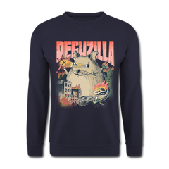 Deguzilla | Unisex Pullover - Navy