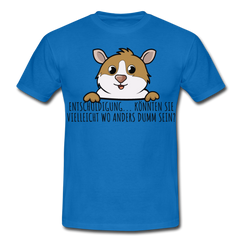Freches Meerschweinchen | Männer T-Shirt - Royalblau
