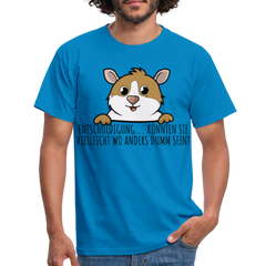 Freches Meerschweinchen | Männer T-Shirt - Royalblau