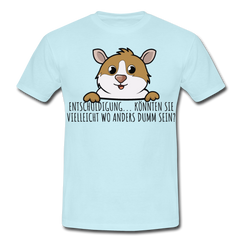 Freches Meerschweinchen | Männer T-Shirt - Sky