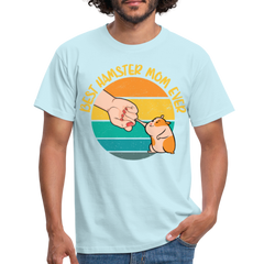 Best Hamster Mum Ever | Männer T-Shirt - Sky