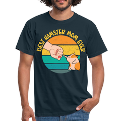 Best Hamster Mum Ever | Männer T-Shirt - Navy