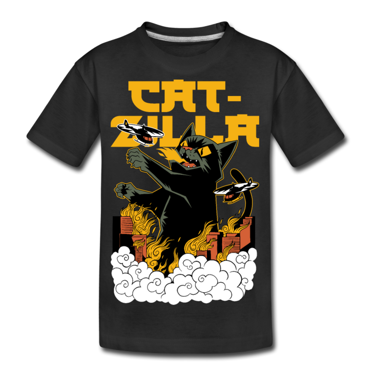 Teenager Premium T-Shirt - Schwarz
