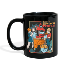 Let's Bewitch People | Tasse einfarbig - Schwarz