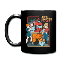 Let's Bewitch People | Tasse einfarbig - Schwarz