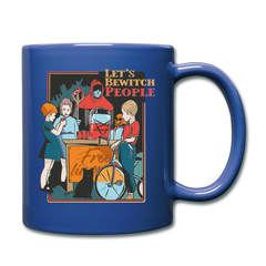 Let's Bewitch People | Tasse einfarbig - Royalblau